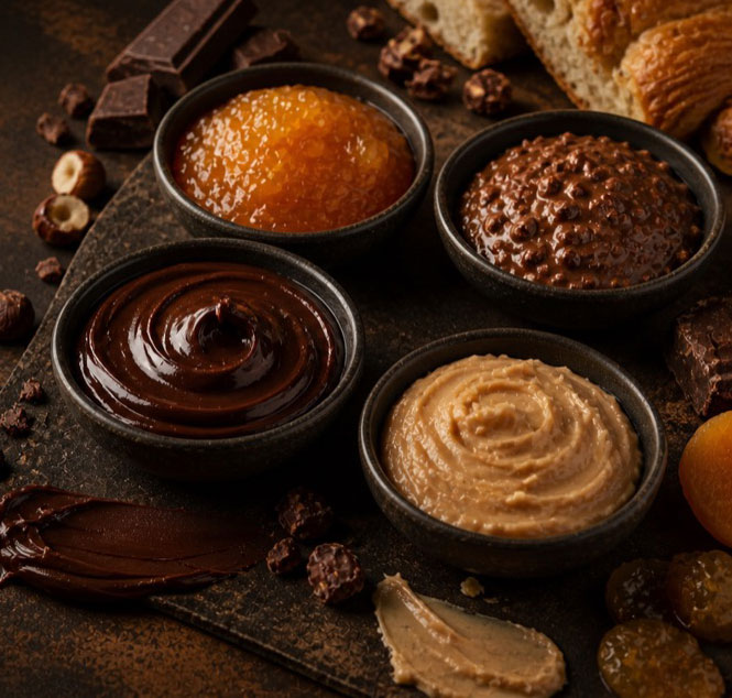 Fourrages et pâtes à glacer pour boulangerie et pâtisserie